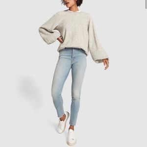 Mother Denim • The Stunner Ankle Fray • Tinge